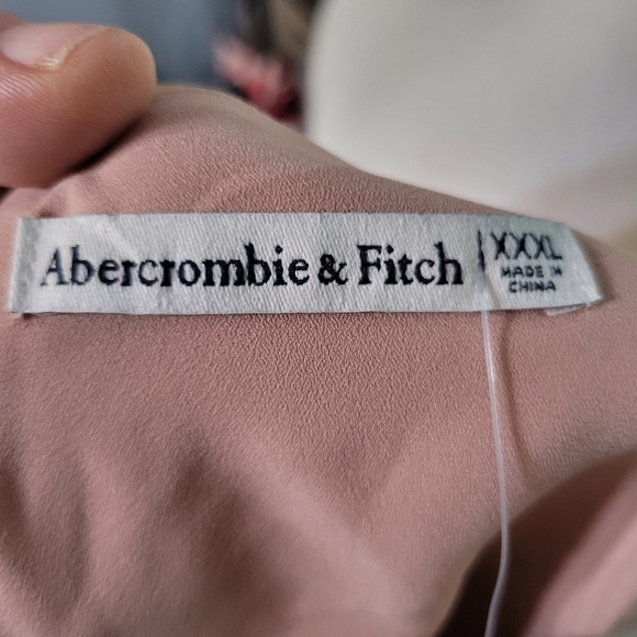 Abercrombie & Fitch Cutout Mini Dress Light Pink Size XXXL NWT - Picture 8 of 11